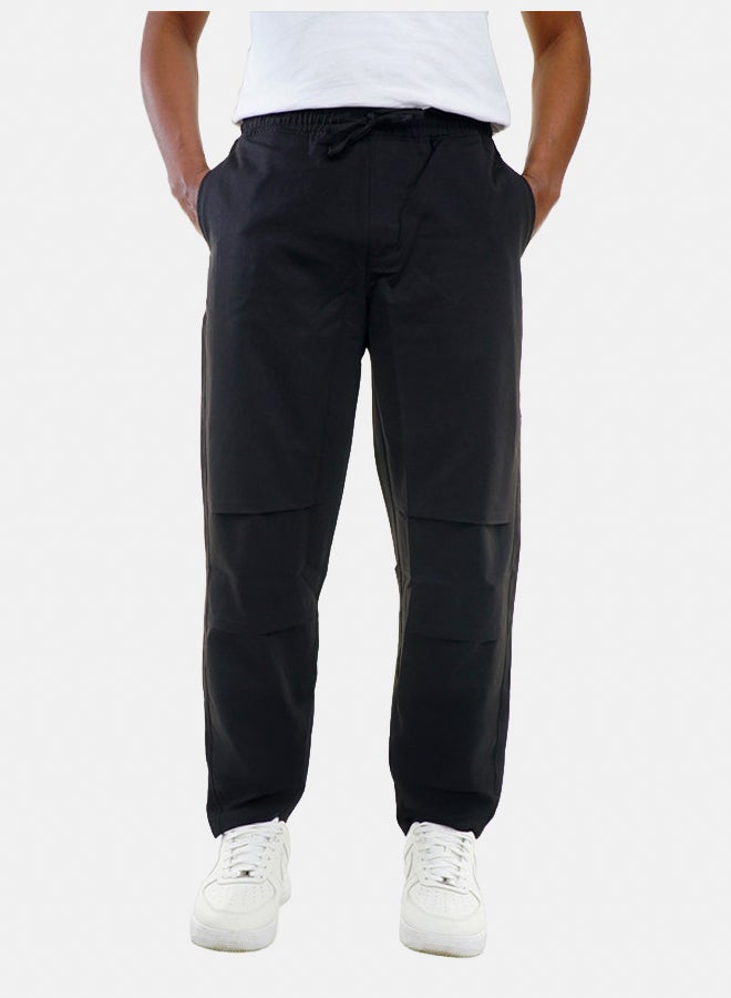 FIRE WOOD FireWood Chino Jogger Pants Regular Fit Casual For Men- Black - Image 1